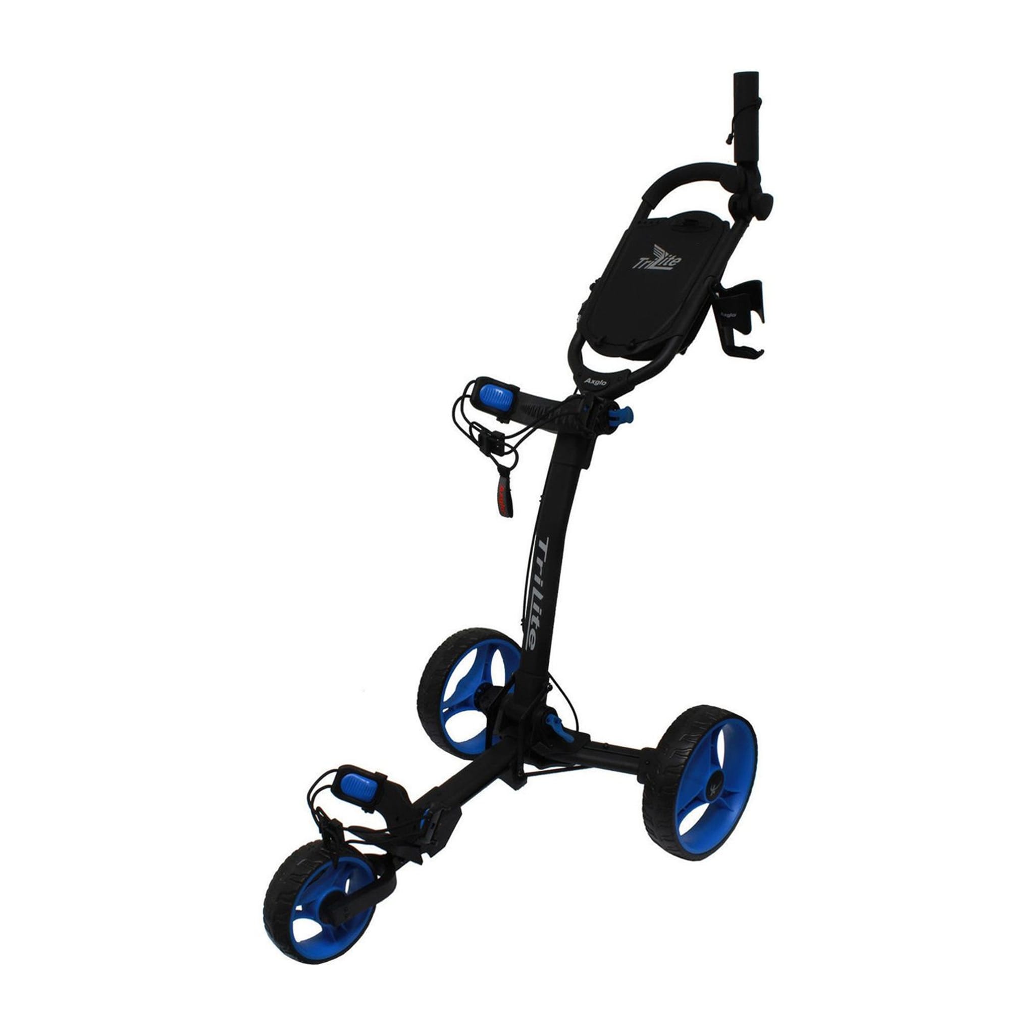 Axglo Trilite Cart Grau/Blau (inkl. Schirm- & Getränkeha