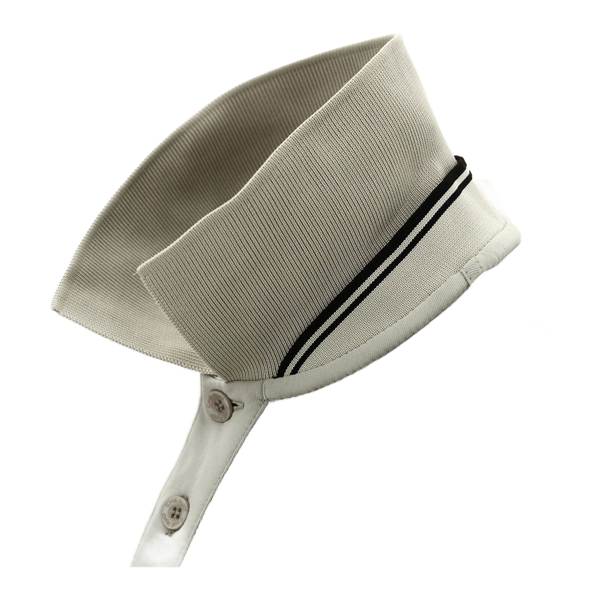 Chervo M Anguy LS Polo Grau/Grün Herren