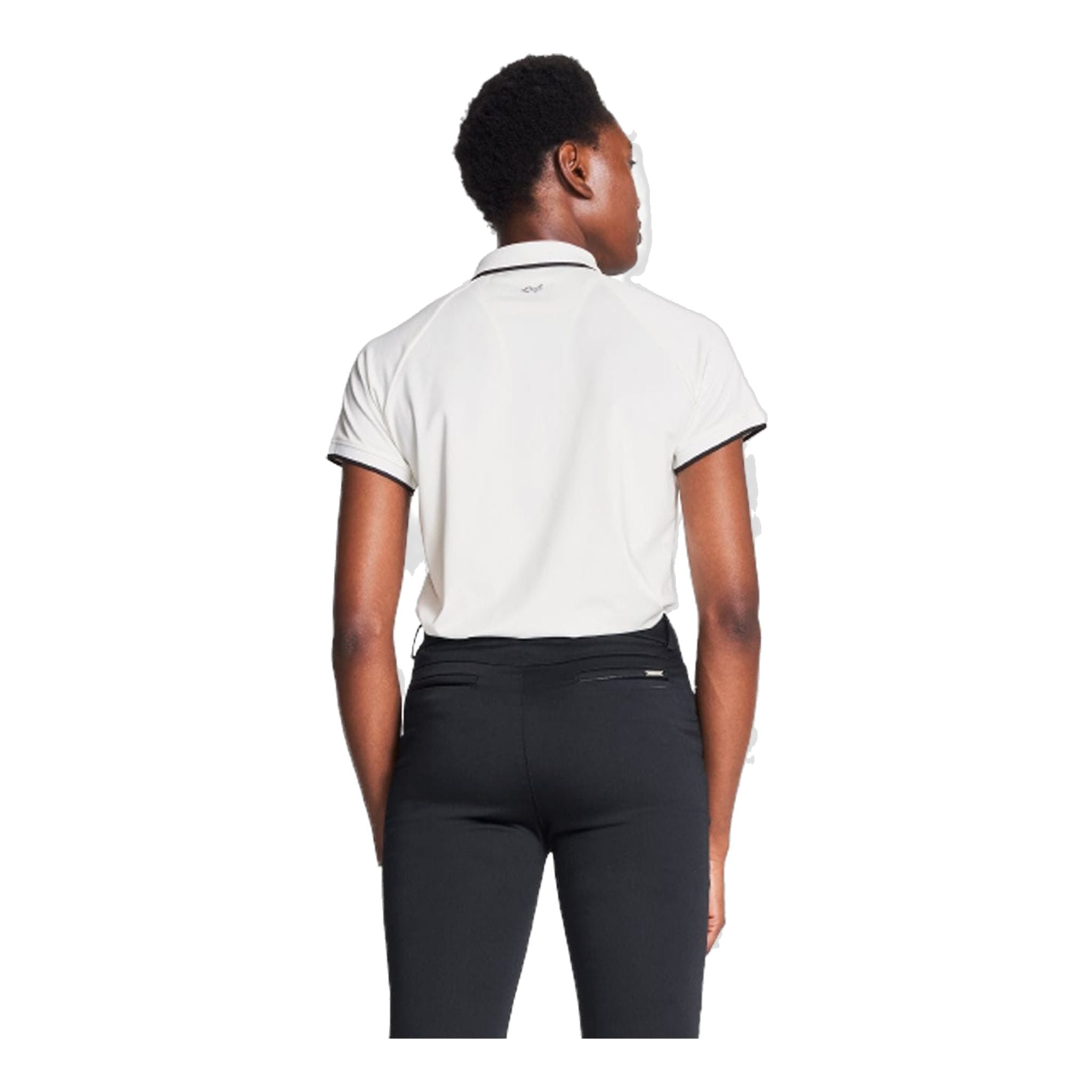 Röhnisch Poloshirt Poppy Light Cream Damen