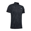 Under Armour Vanish Jacquard Polo Black/Grey Herren