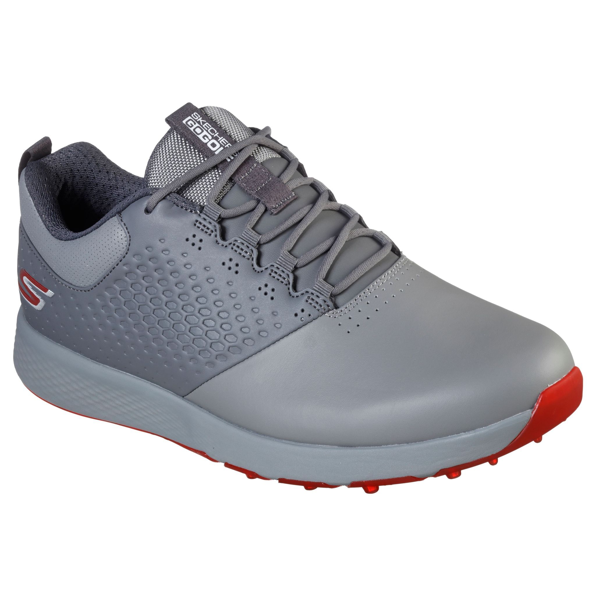 Skechers M Elite 4 Charcoal/Red Herren