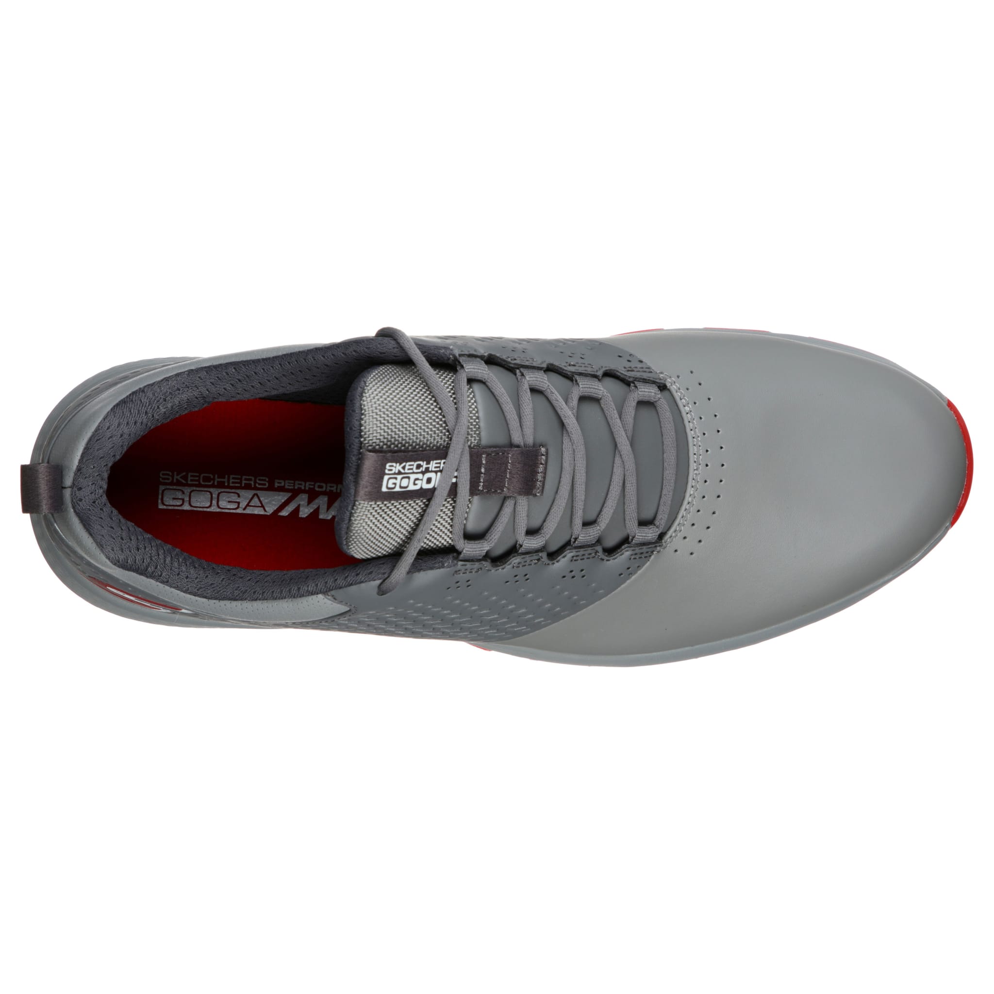 Skechers M Elite 4 Charcoal/Red Herren