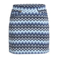 Röhnisch Move Skort Zigzag Blue Damen