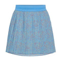 J. Lindeberg W Chloe Skirt-Light Poly Stretch Rock Lake Blue Dot Damen