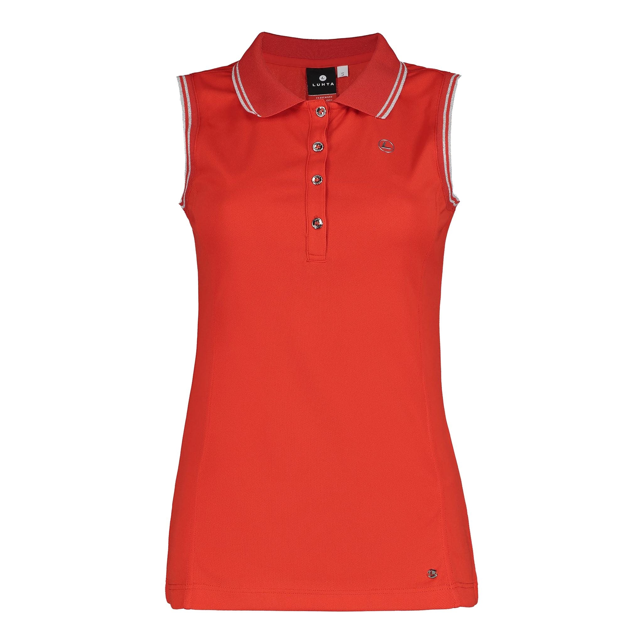 Luhta W Tops Ellivuori Coral-Red Damen