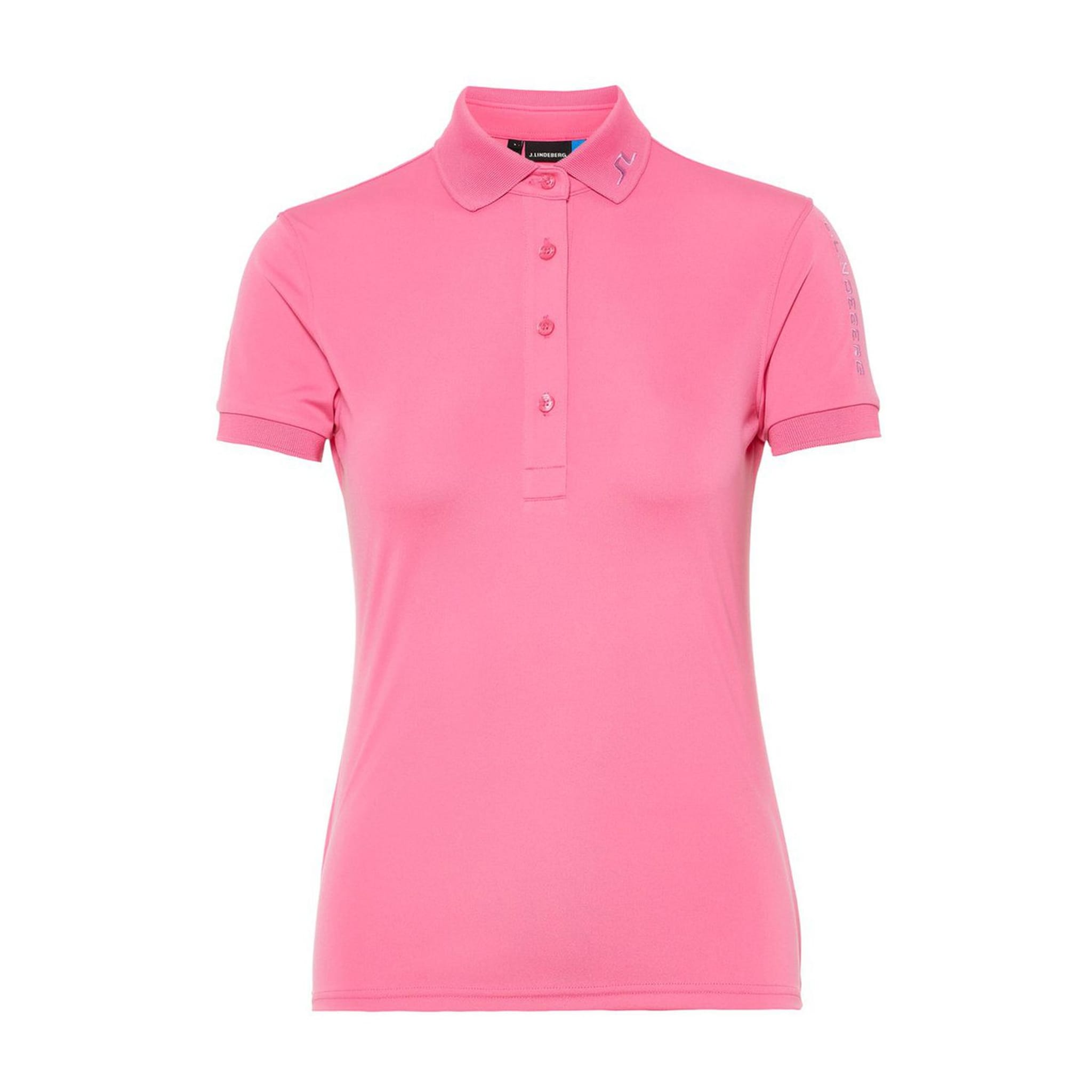 J. Lindeberg W Tour Tech-TX Jersey Polo Pop Pink Damen