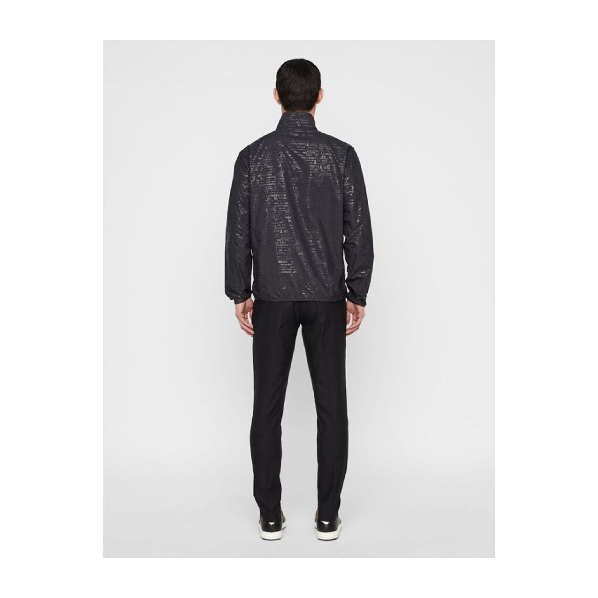 J. Lindeberg M Wind Tech Jacke Felix Deboss Schwarz Herren