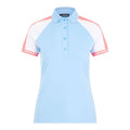 J. Lindeberg W Perinne SS Polo Summer Blue Damen