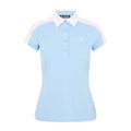 J. Lindeberg W Cicce SS Polo Summer Blue Damen