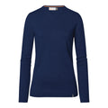 Kjus W Pullover V-Ausschnitt Kicki Atlanta Blau Meliert Damen