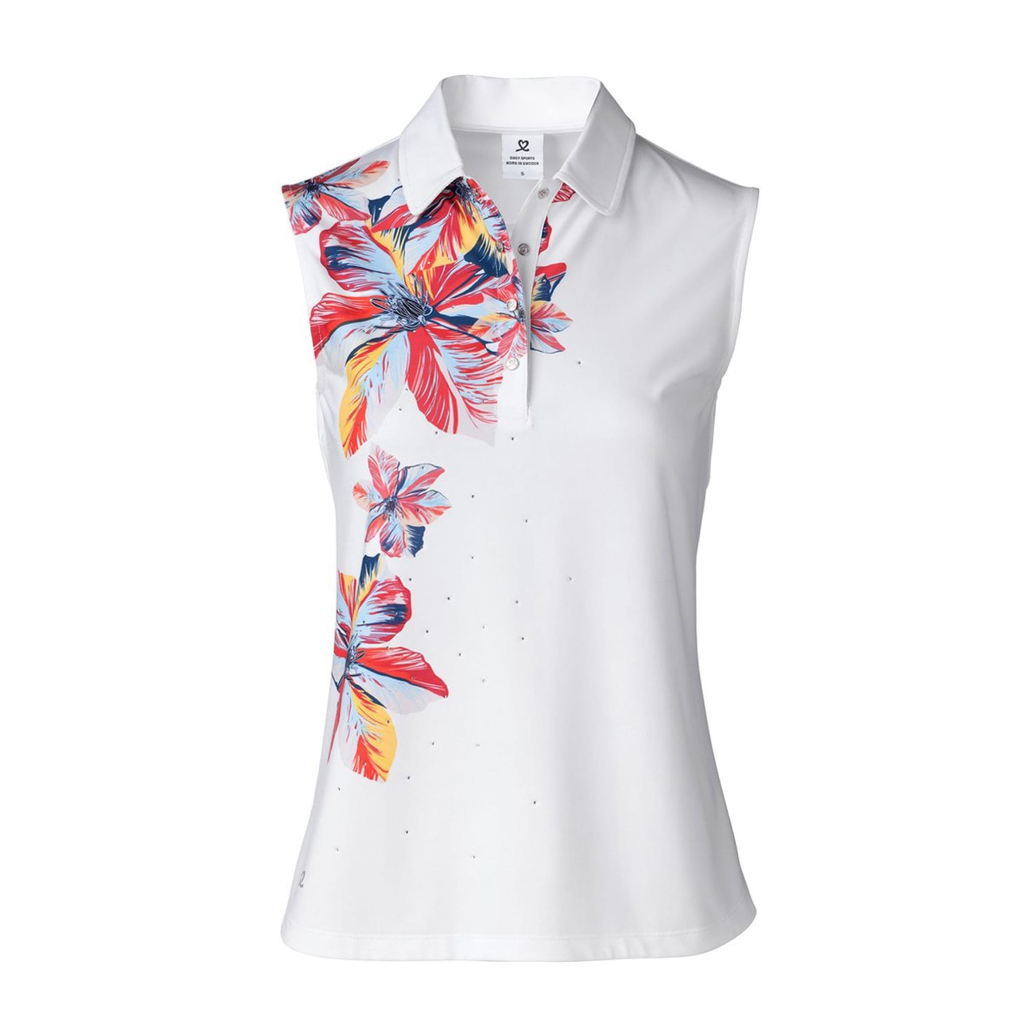 Daily Sports Nance Damen Polo Sleeveless Weiß Damen