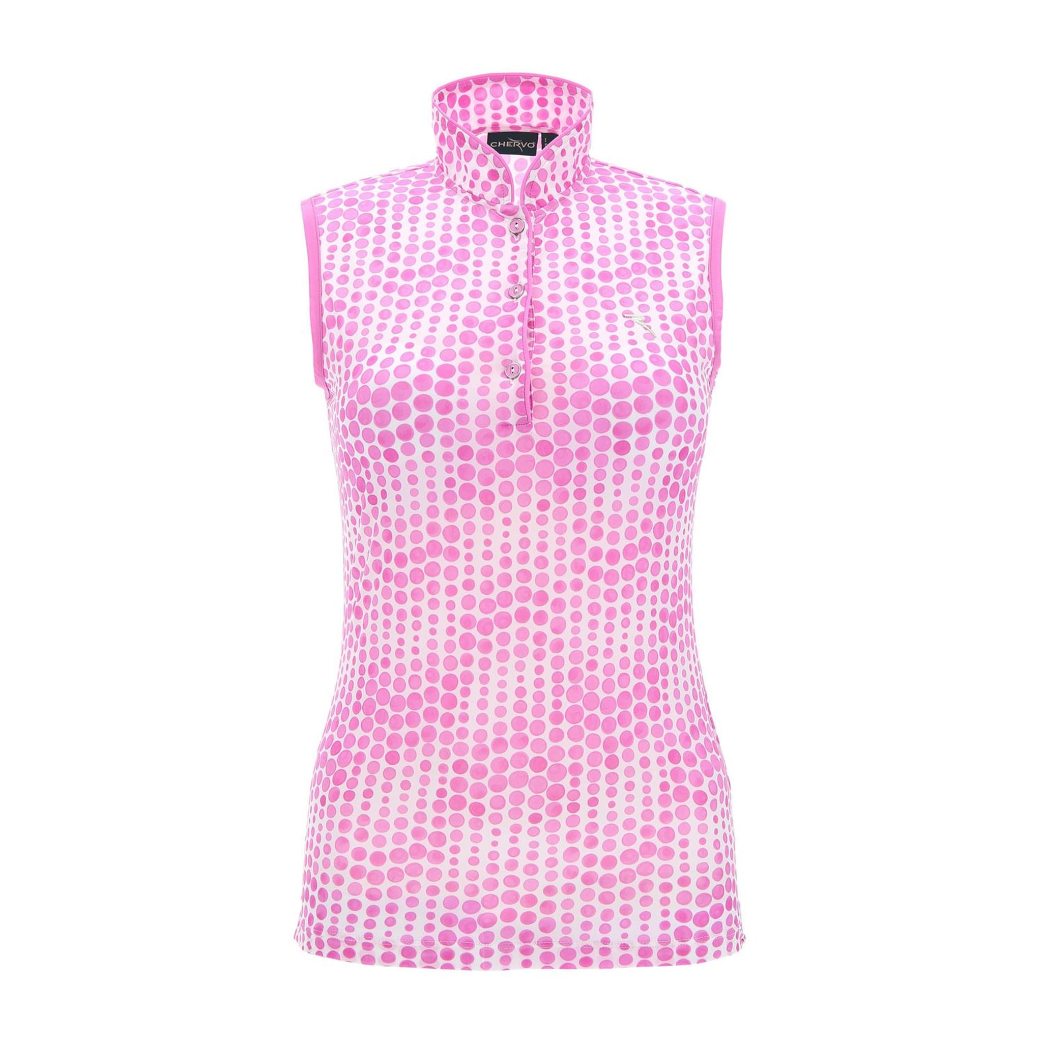 Chervo W Annaoxa SL Polo Rosa gepunktet Damen