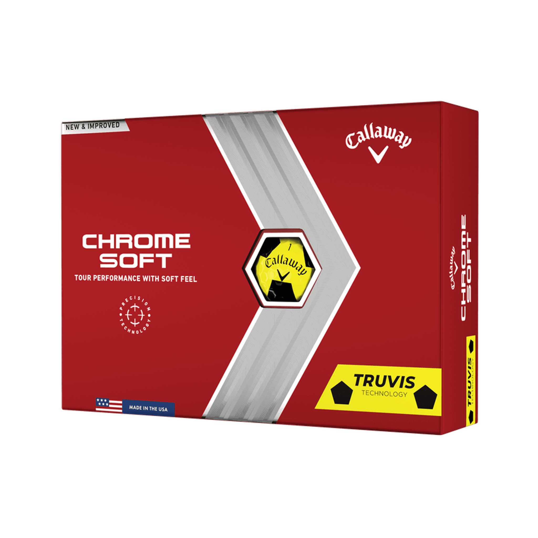 Callaway Chrome Soft (22) Truvis Yellow
