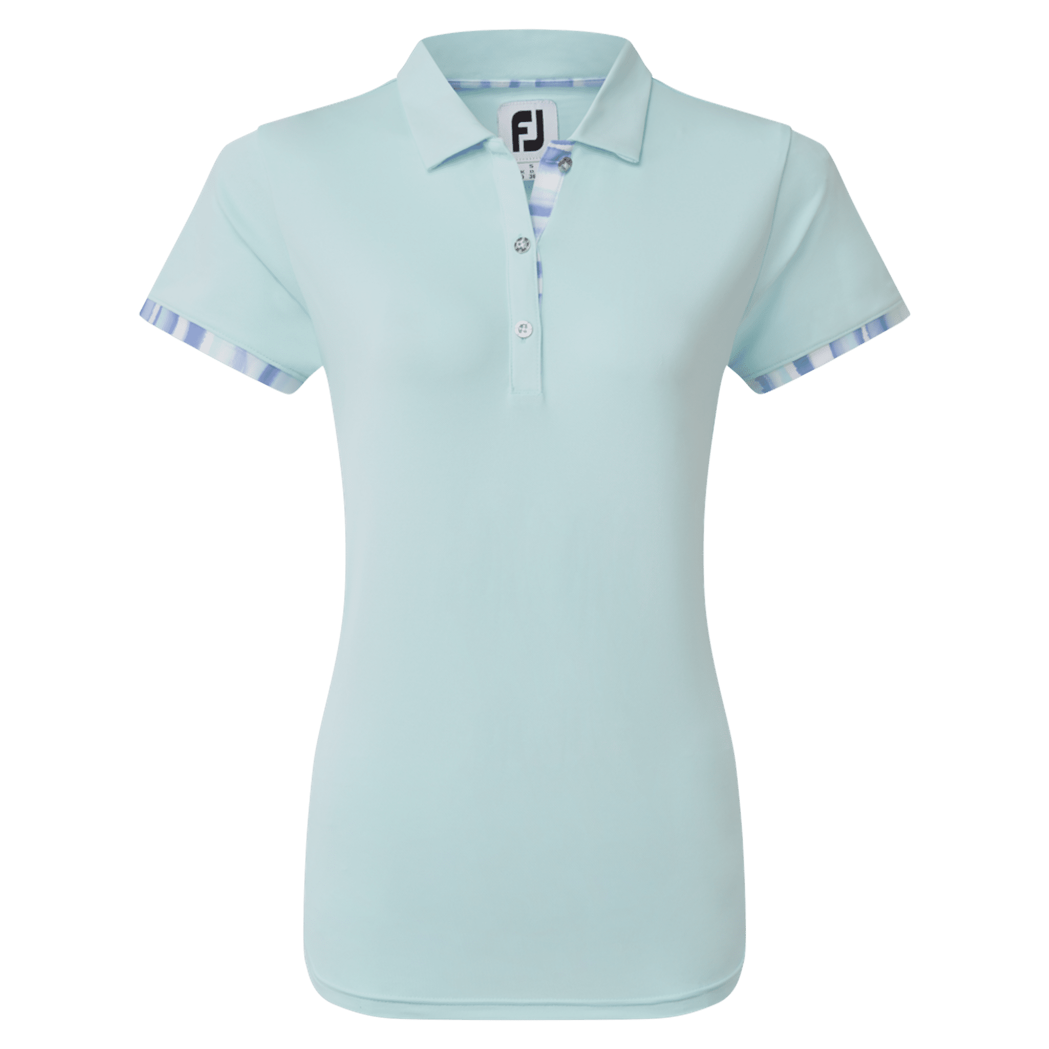 Footjoy Polo Watercolour Trim Pique Damen