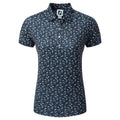 Footjoy Floral Print Poloshirt Damen
