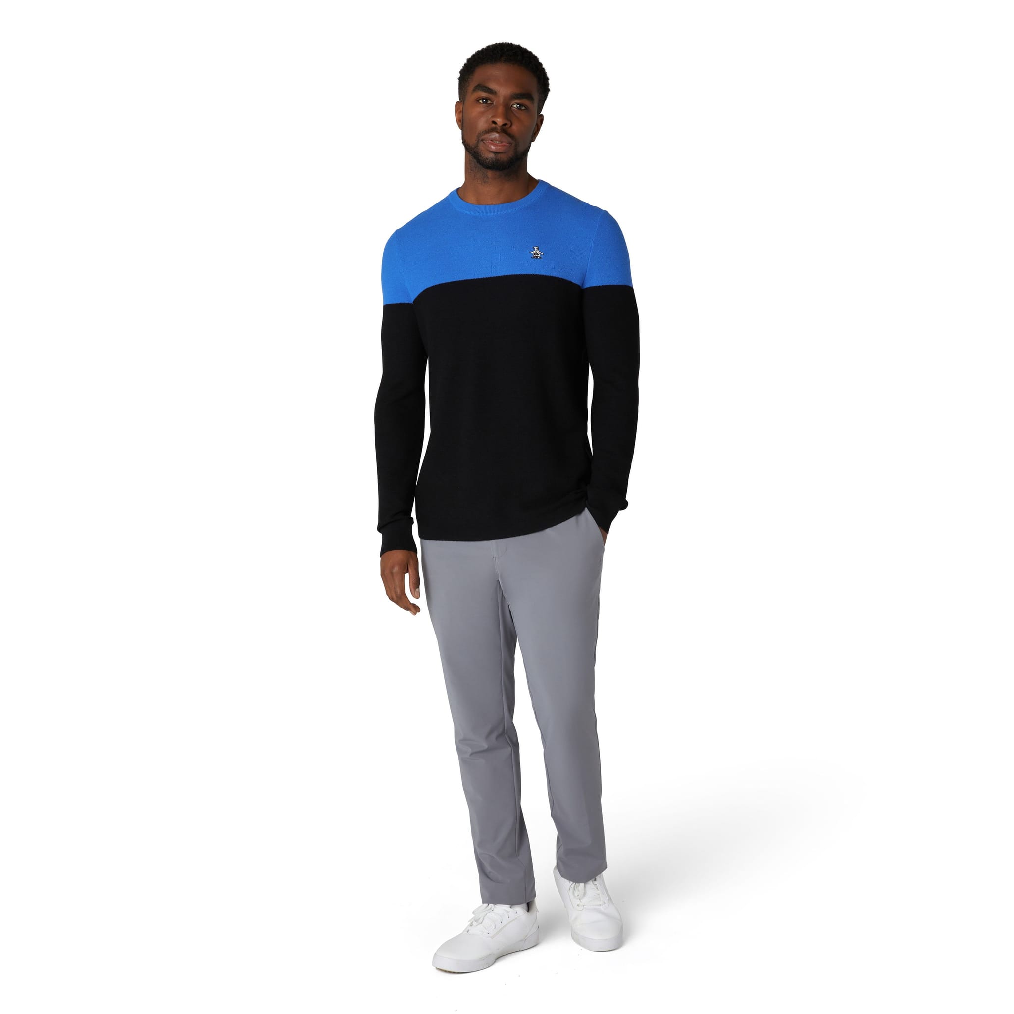 Original Penguin Heritage Color Block Sweater Herren