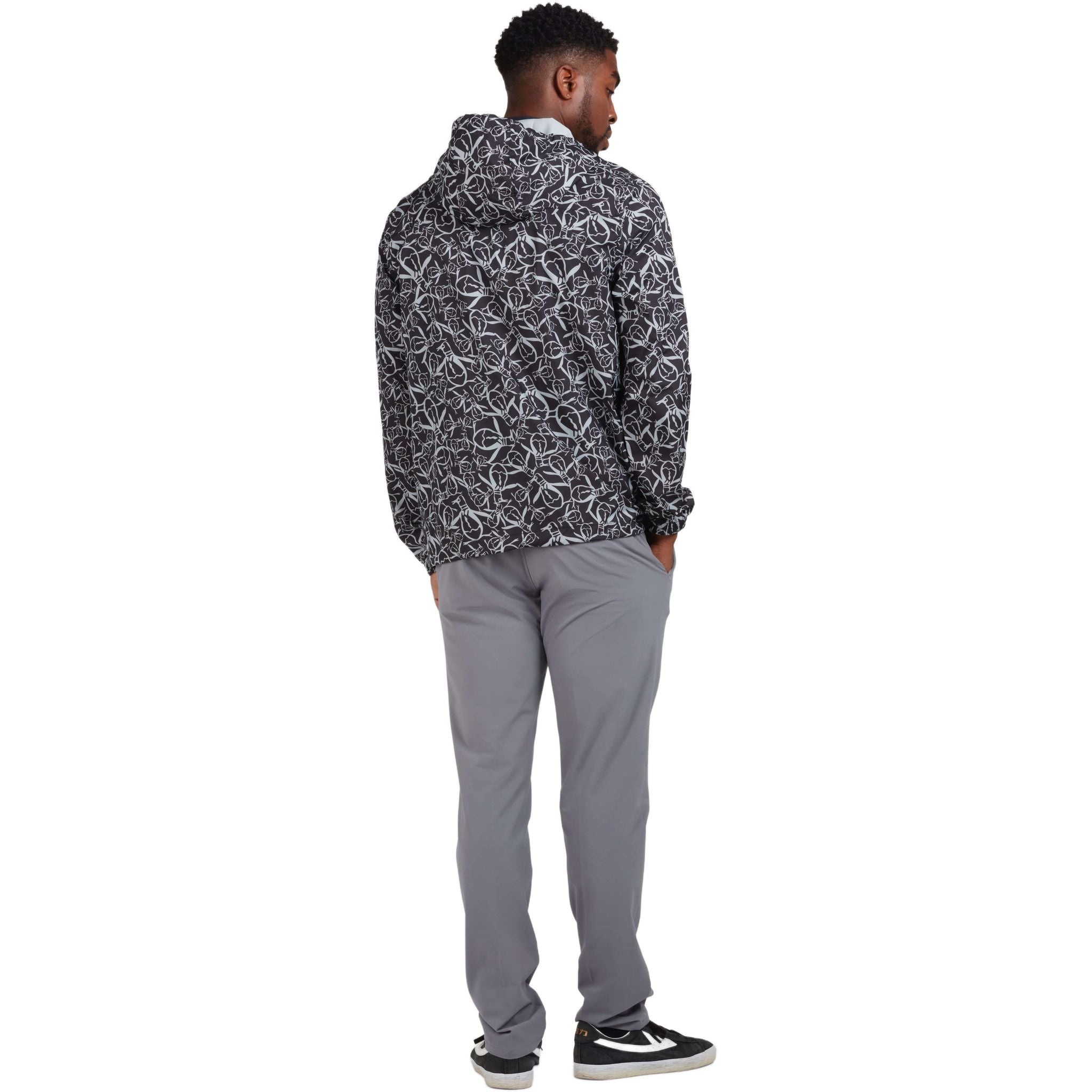 Original Penguin Trademark Printed Wind-Jacke Herren