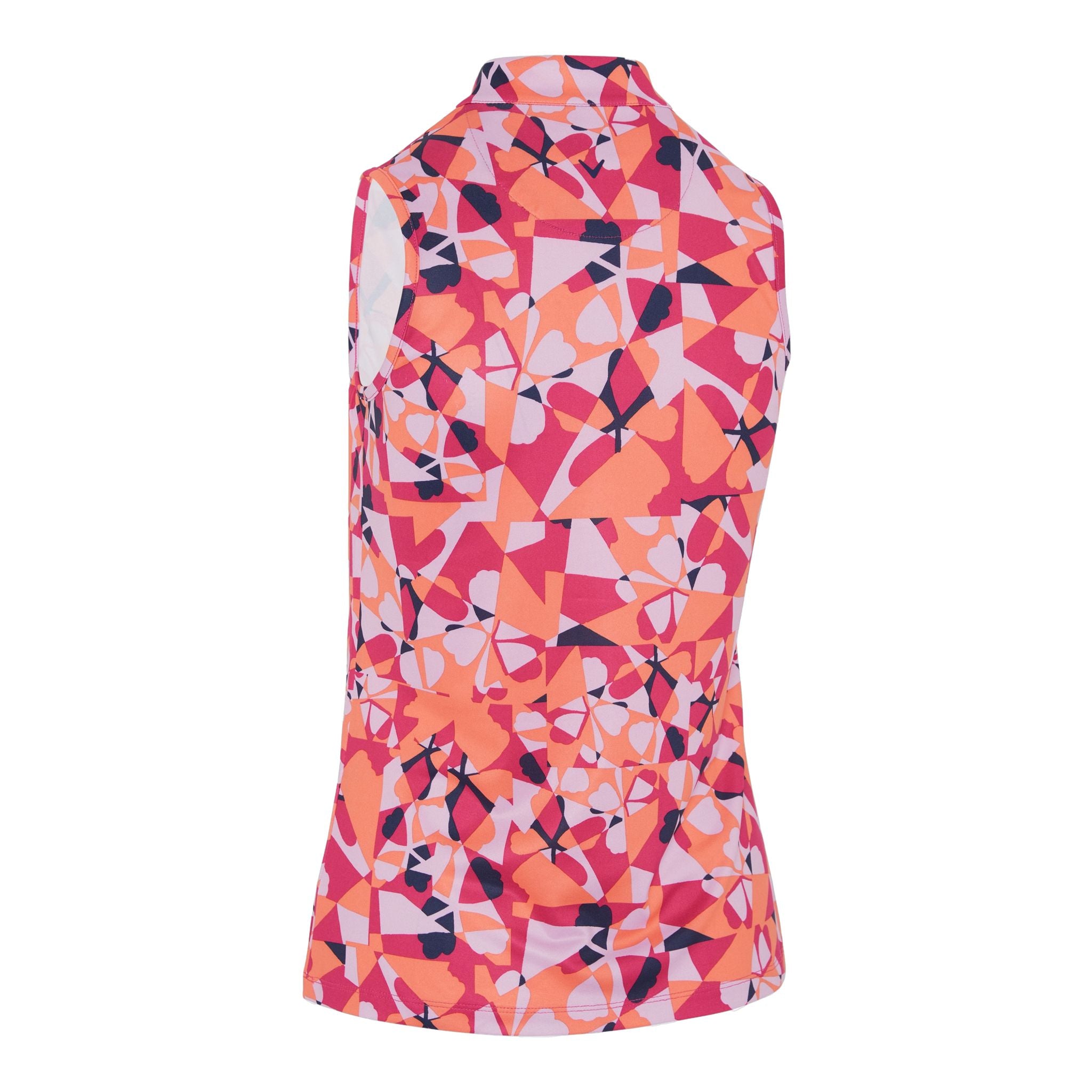 Callaway Geometric Floral Sleeveless Shirt Damen