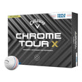 Callaway Chrome Soft Tour X Triple Track [12 Stück] Golfbälle (2024)