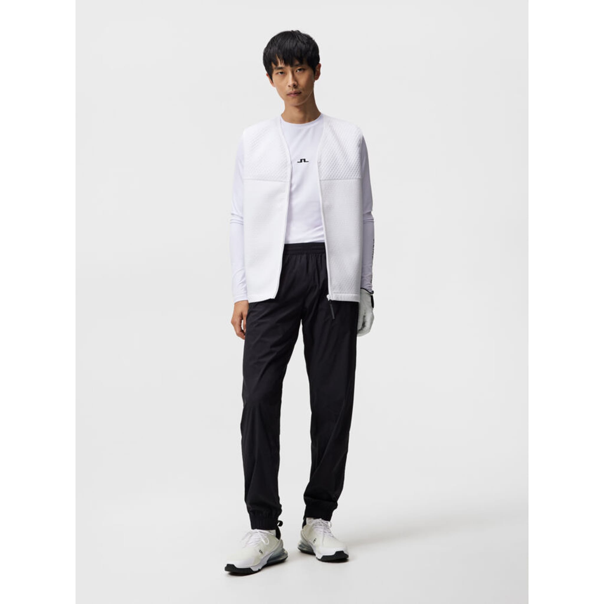 J. Lindeberg Thor Long Sleeve Herren White M Herren