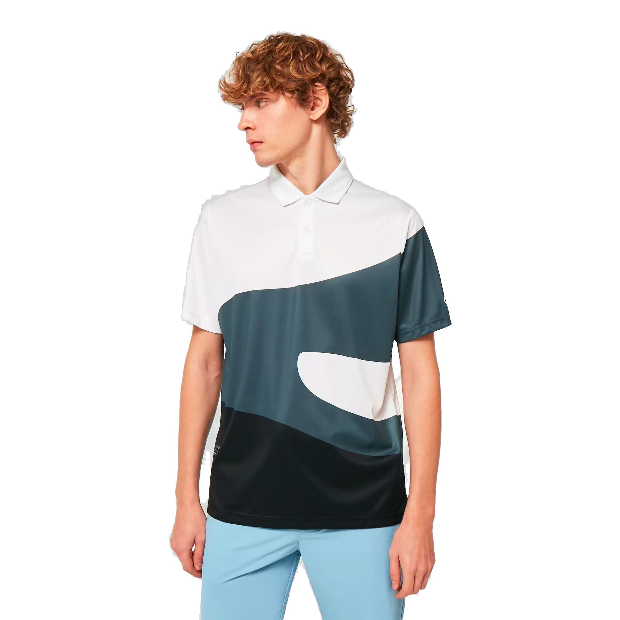 Oakley Reduct Wave Poloshirt Herren