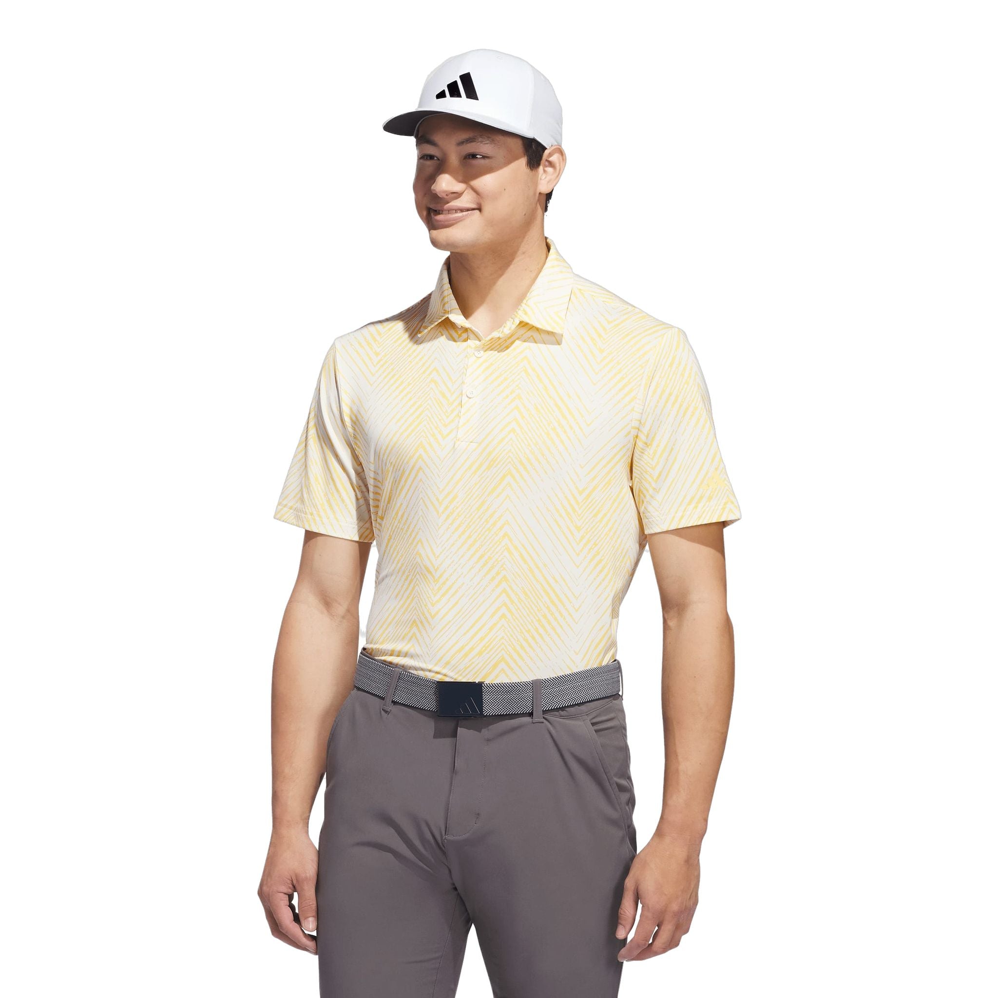 Adidas Ultimate365 Allover Print Polo Shirt Herren