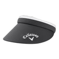 Callaway W Clip Visor Charcoal/White Damen