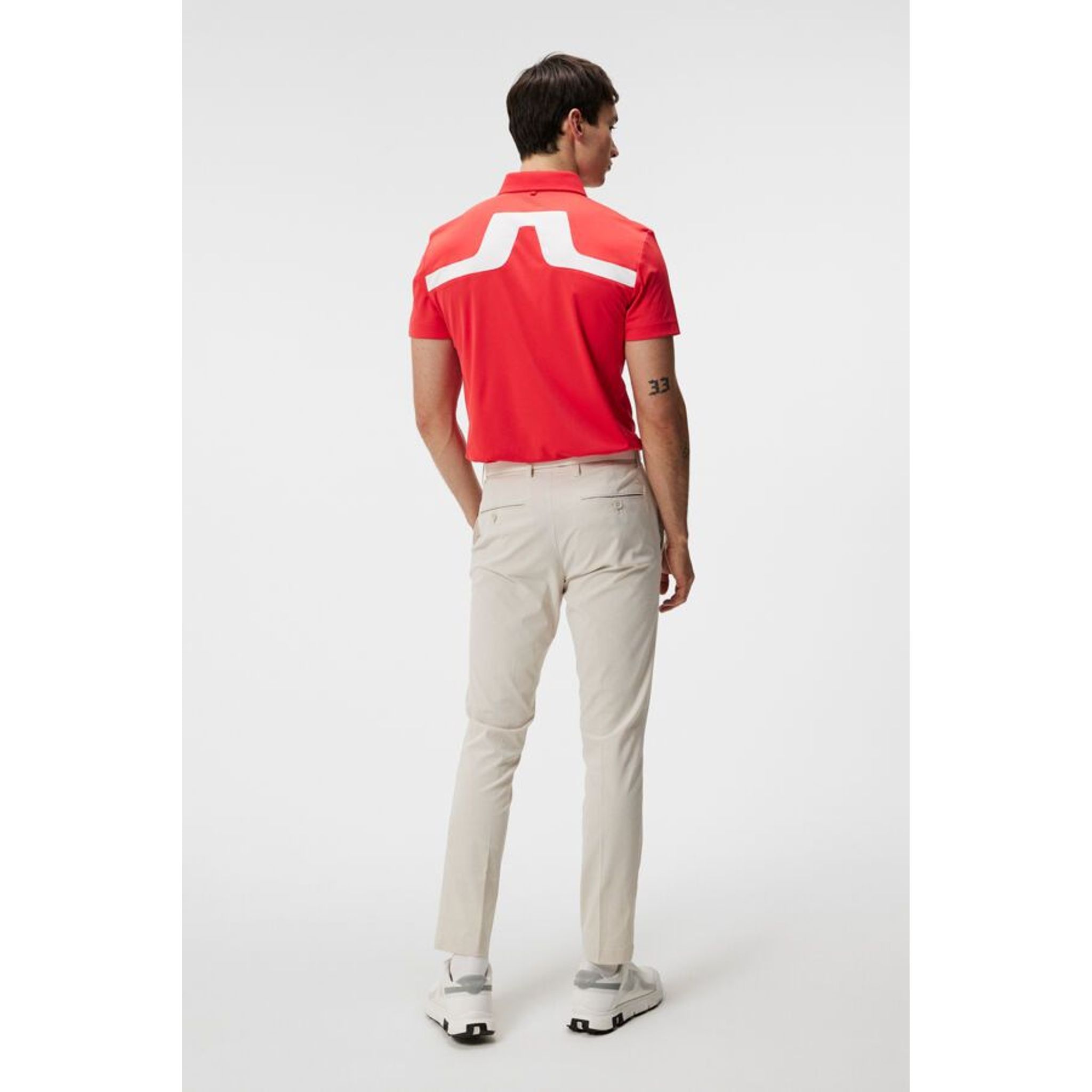 J. Lindeberg KV Tour Solid Golf Polo Herren