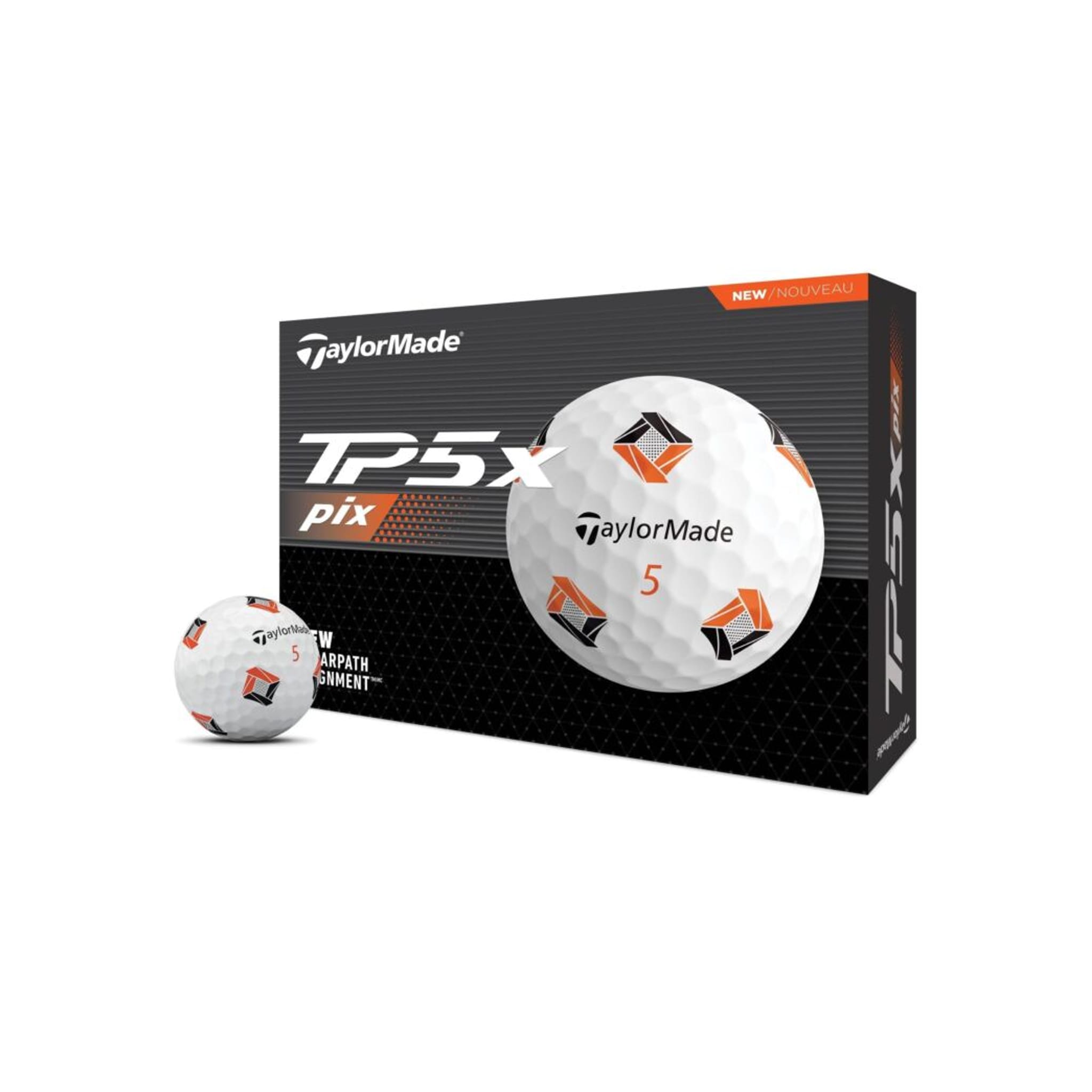 TaylorMade TP5x Pix (21) [3Bälle] Weiß