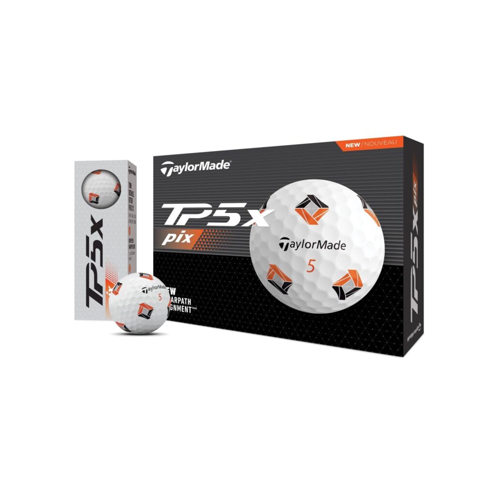 TaylorMade TP5x Pix (21) [3Bälle] Weiß