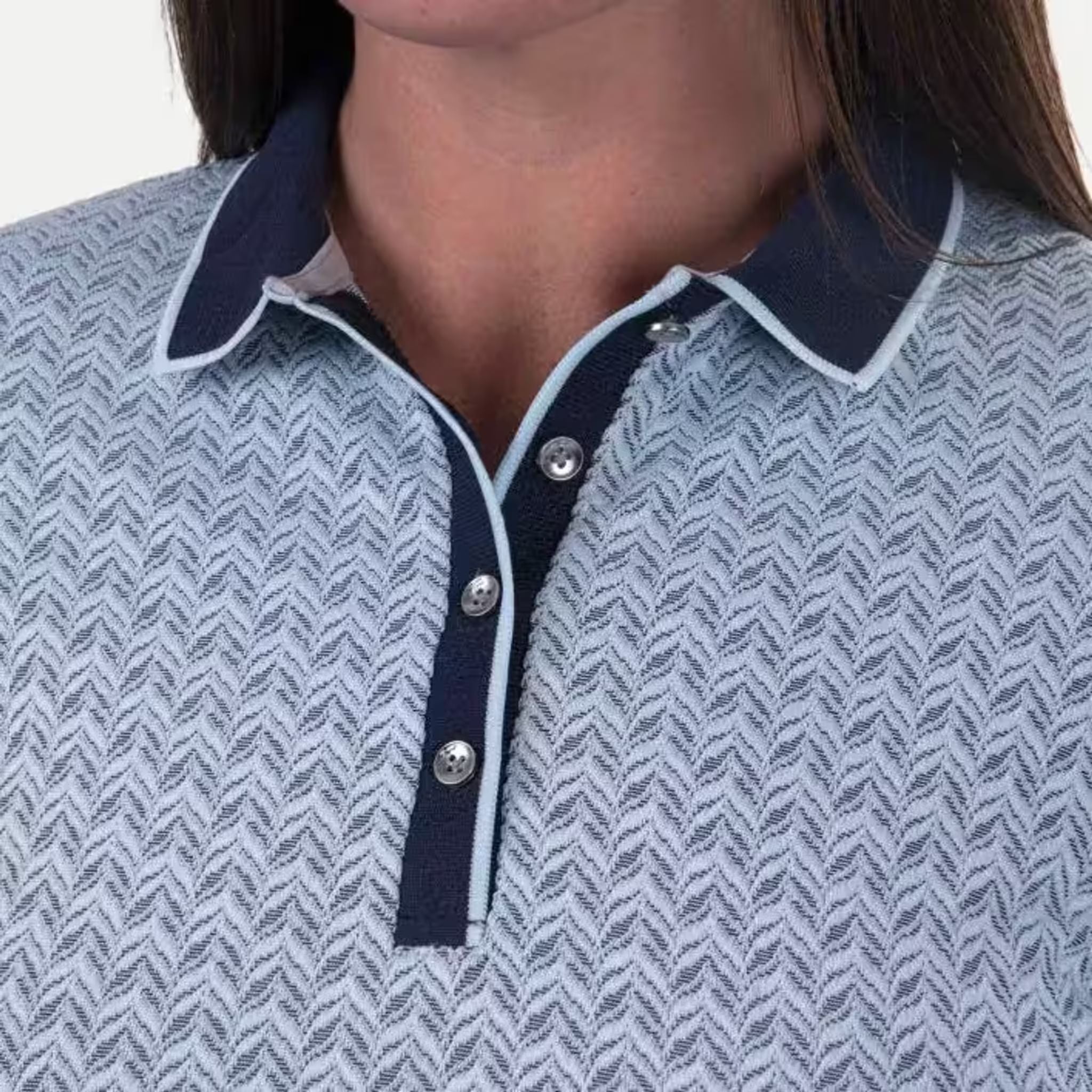 Kjus Ella Structure S/S Golfpolo Damen