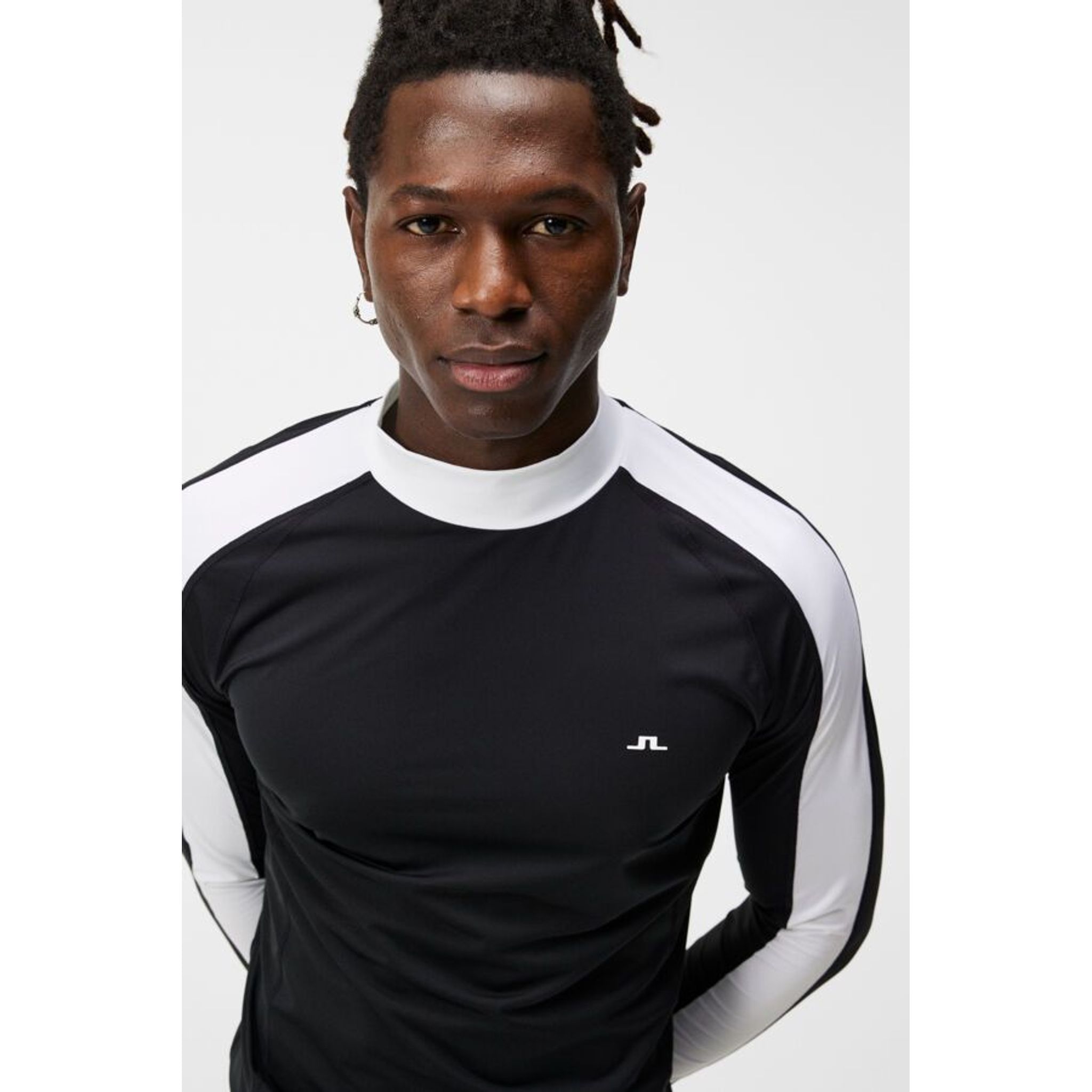 J. Lindeberg M Antoine Compression Top Schwarz L Herren