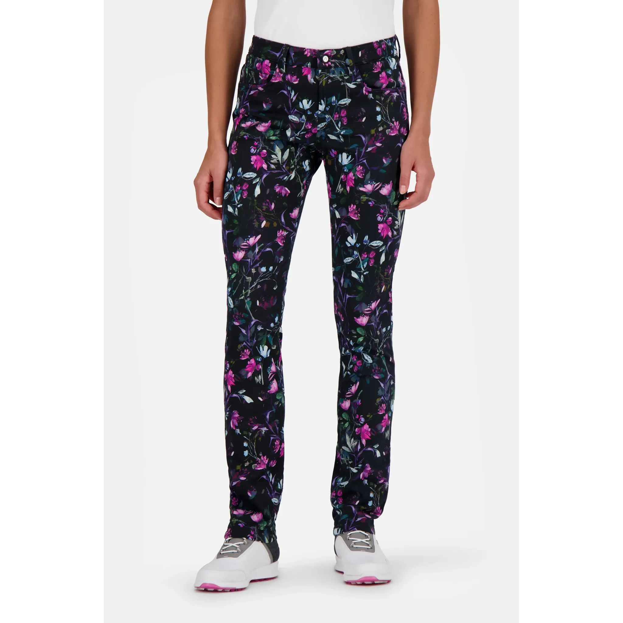 Alberto Hose Julia WR Flower Print Damen