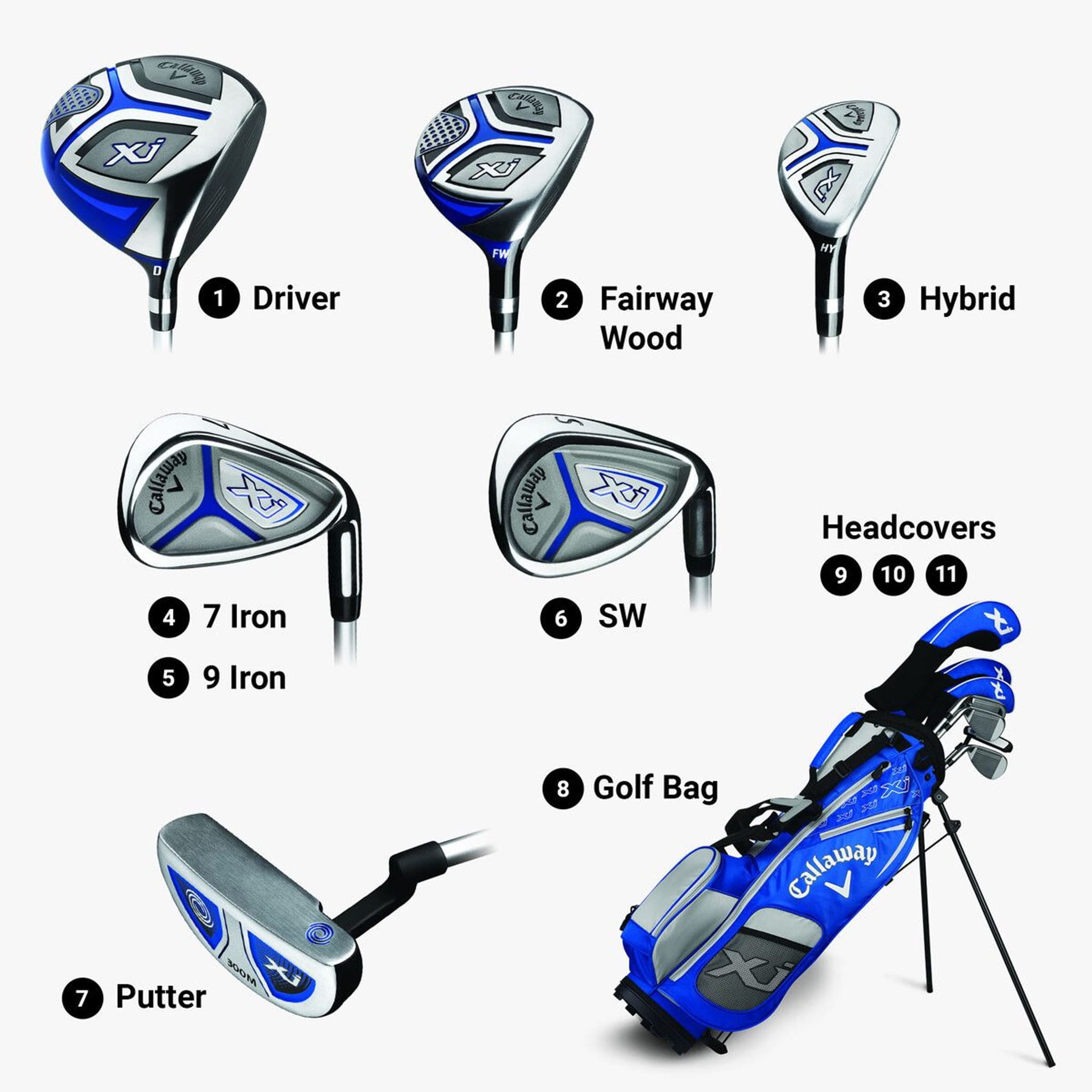 Callaway XJ Komplettset Boys Herren