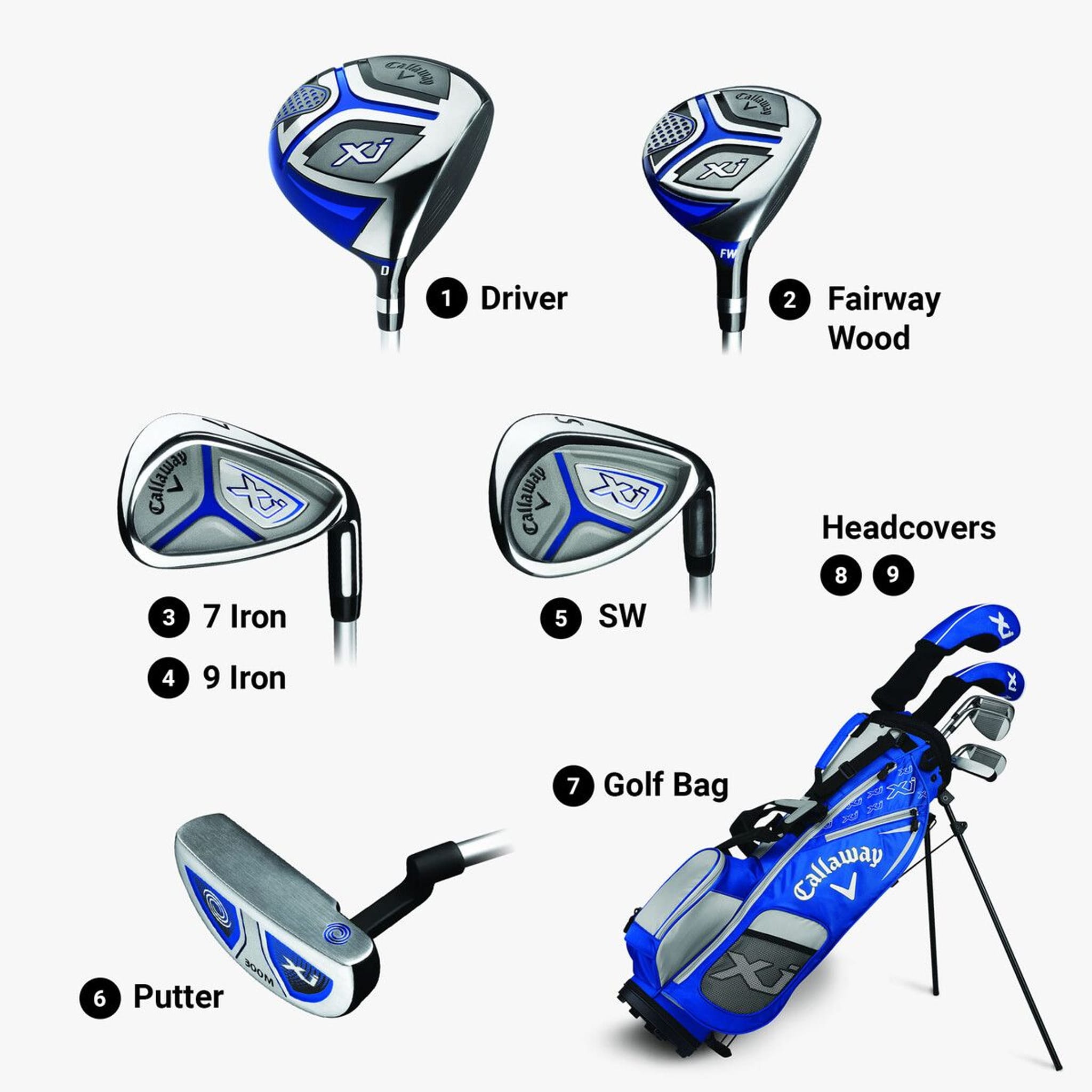 Callaway XJ Komplettset Girls Damen