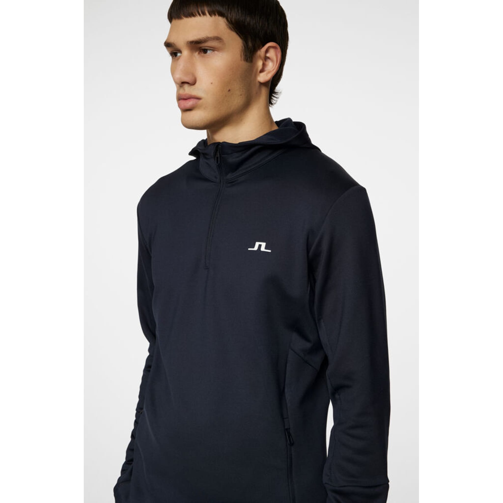 J. Lindeberg Aerial Quarter Zip Hood Herren