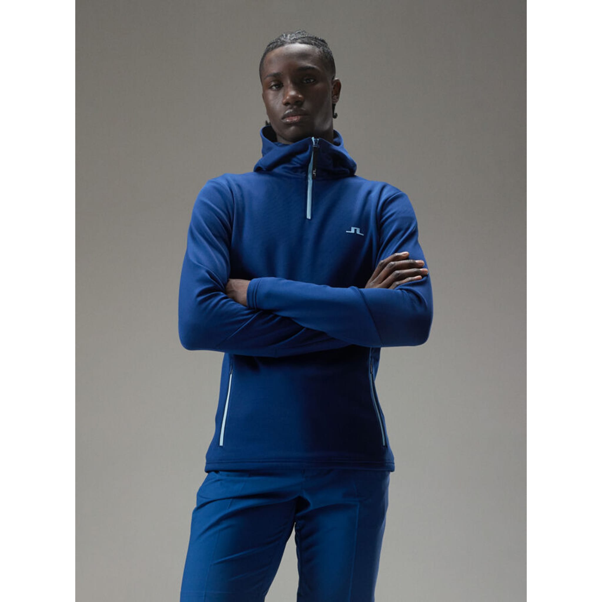 J. Lindeberg Aerial Quater Hood Herren
