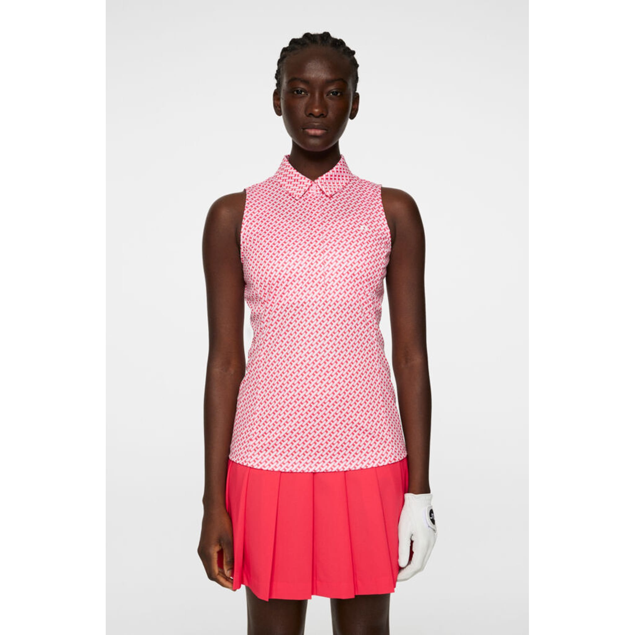 J. Lindeberg Dena Print Sleeveless Top Damen