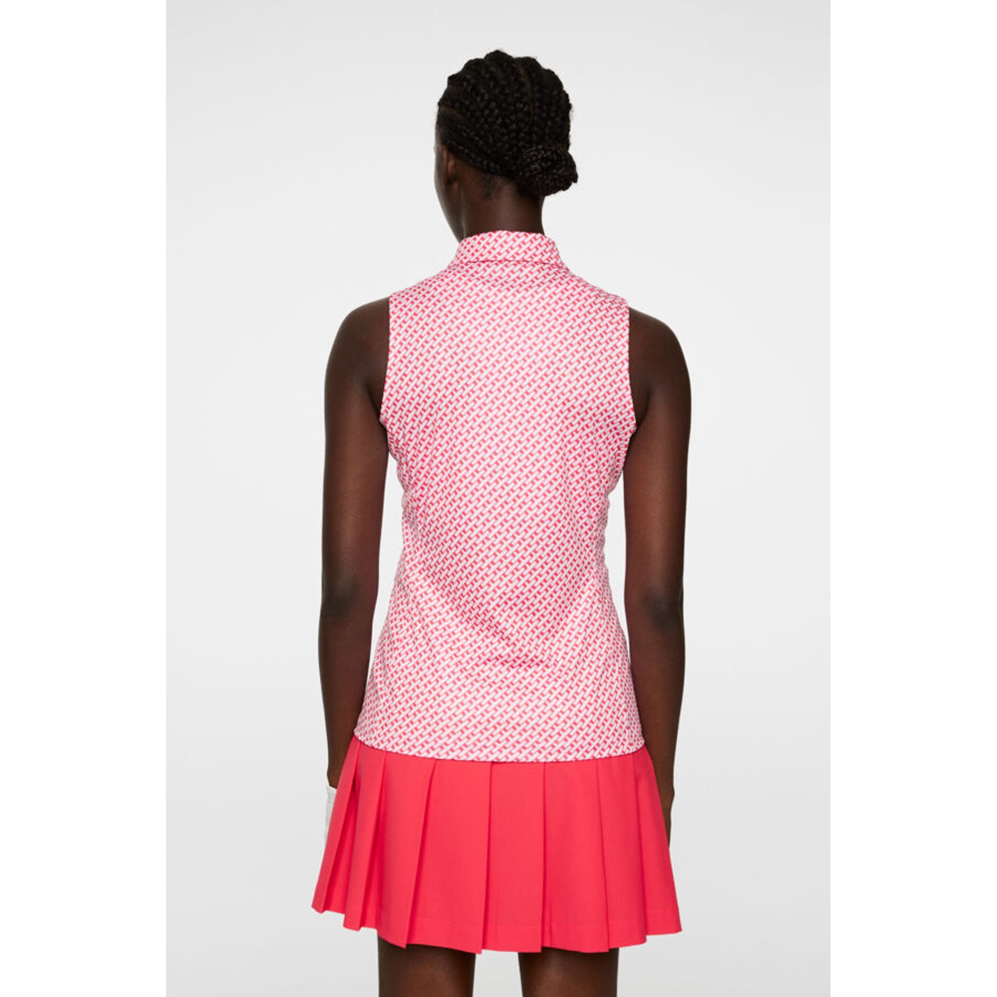 J. Lindeberg Dena Print Sleeveless Top Damen