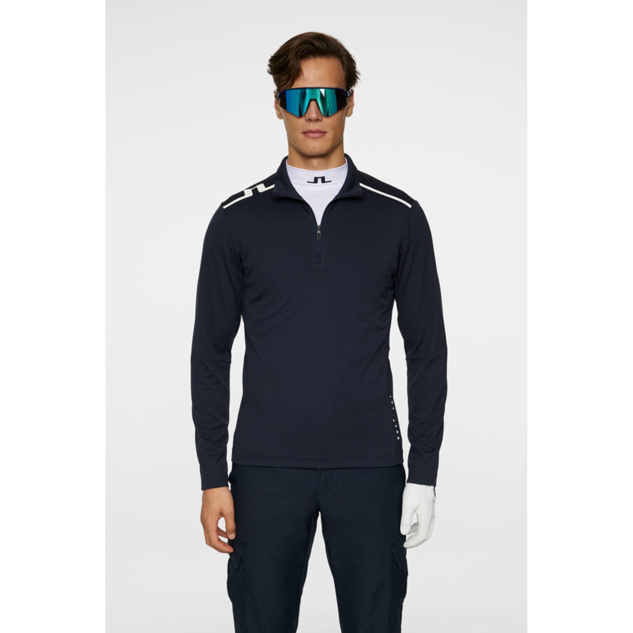 J. Lindeberg Leon Quarter Zip Mid Layer Herren