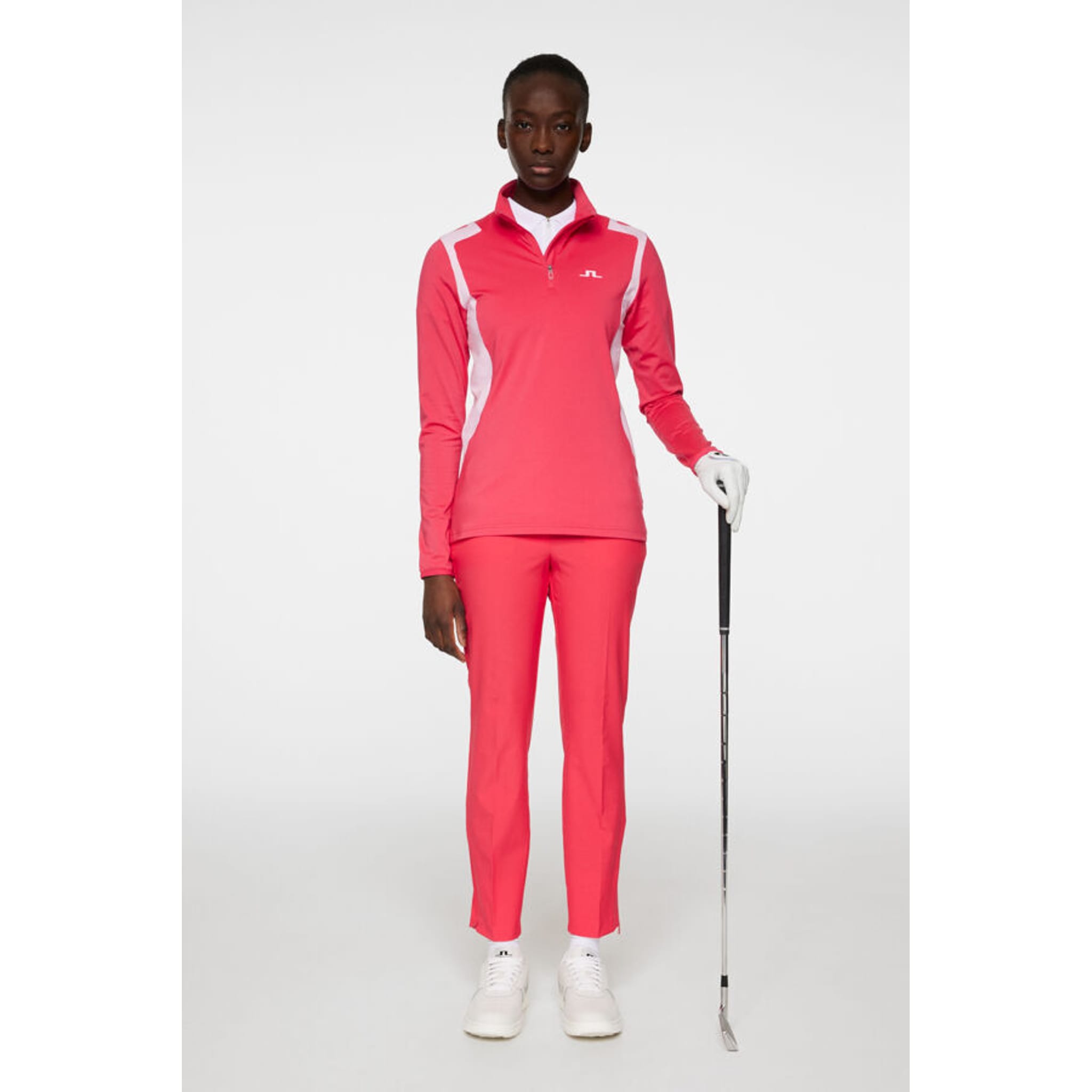 J. Lindeberg Mae Quarter Zip Midlayer Damen