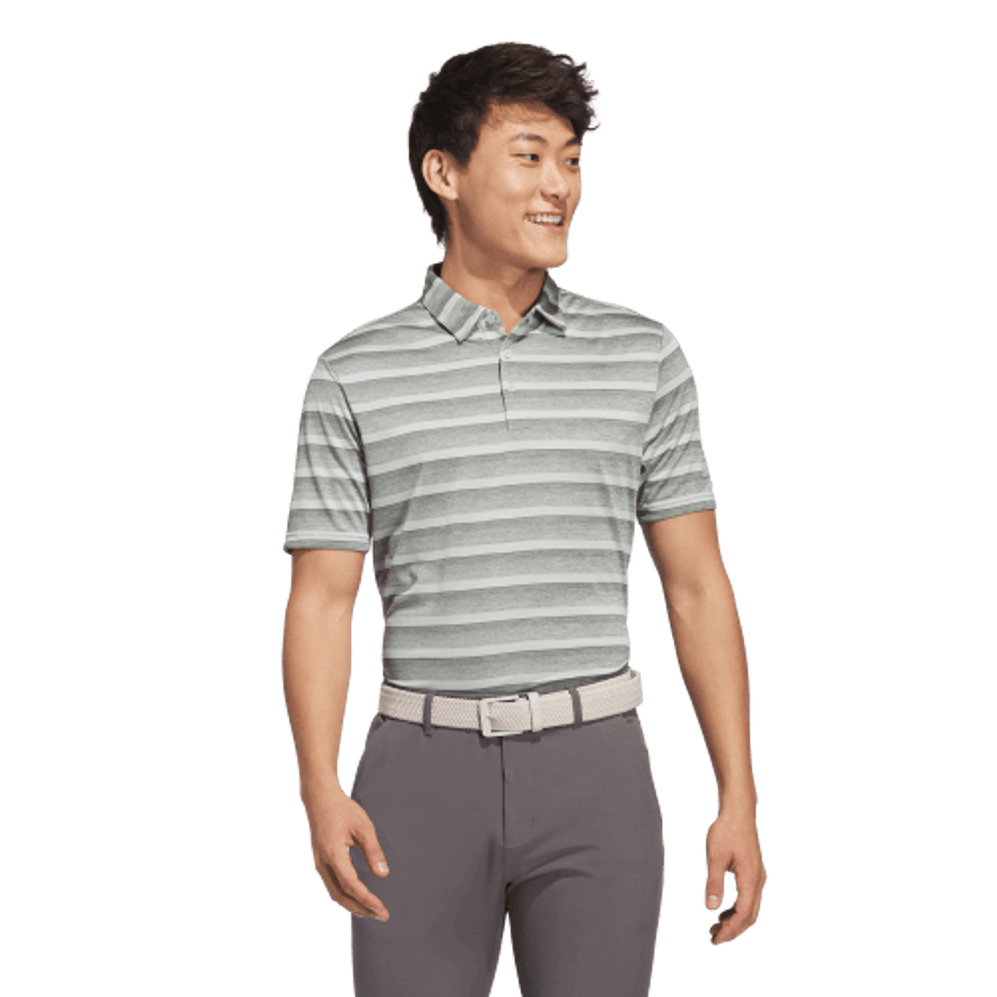 Adidas 2 Color Stripe Polo Herren