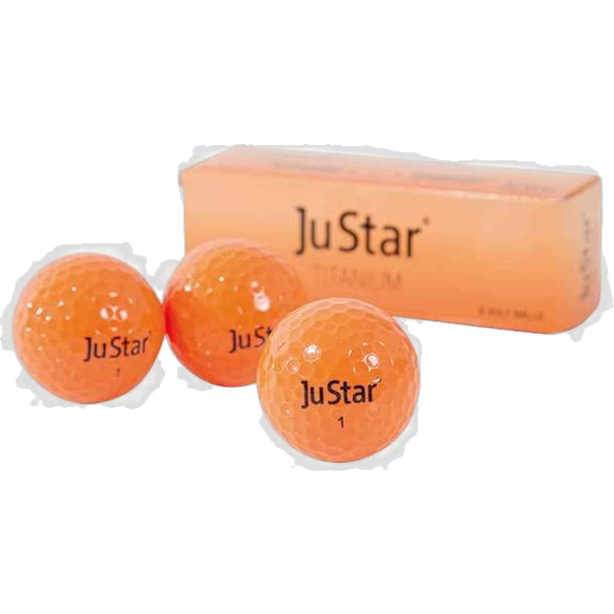 JuStar Golfbälle (3 Stk.)