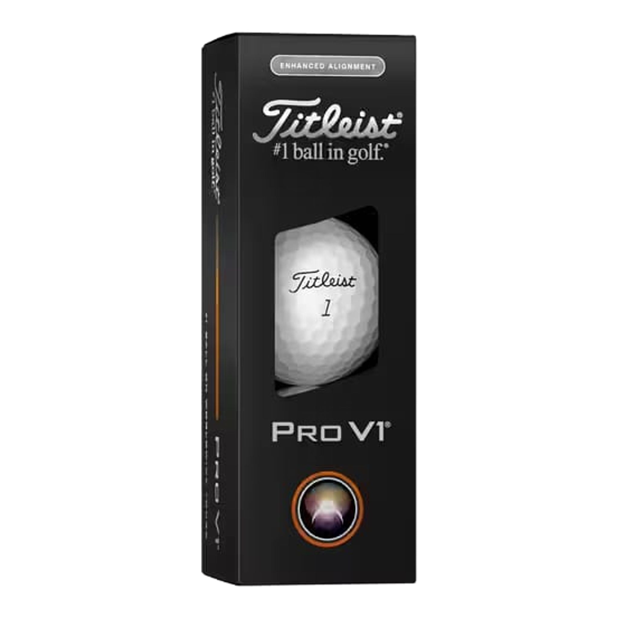 Titleist Pro V1 Elongated Alignment (2025)  Golfbälle