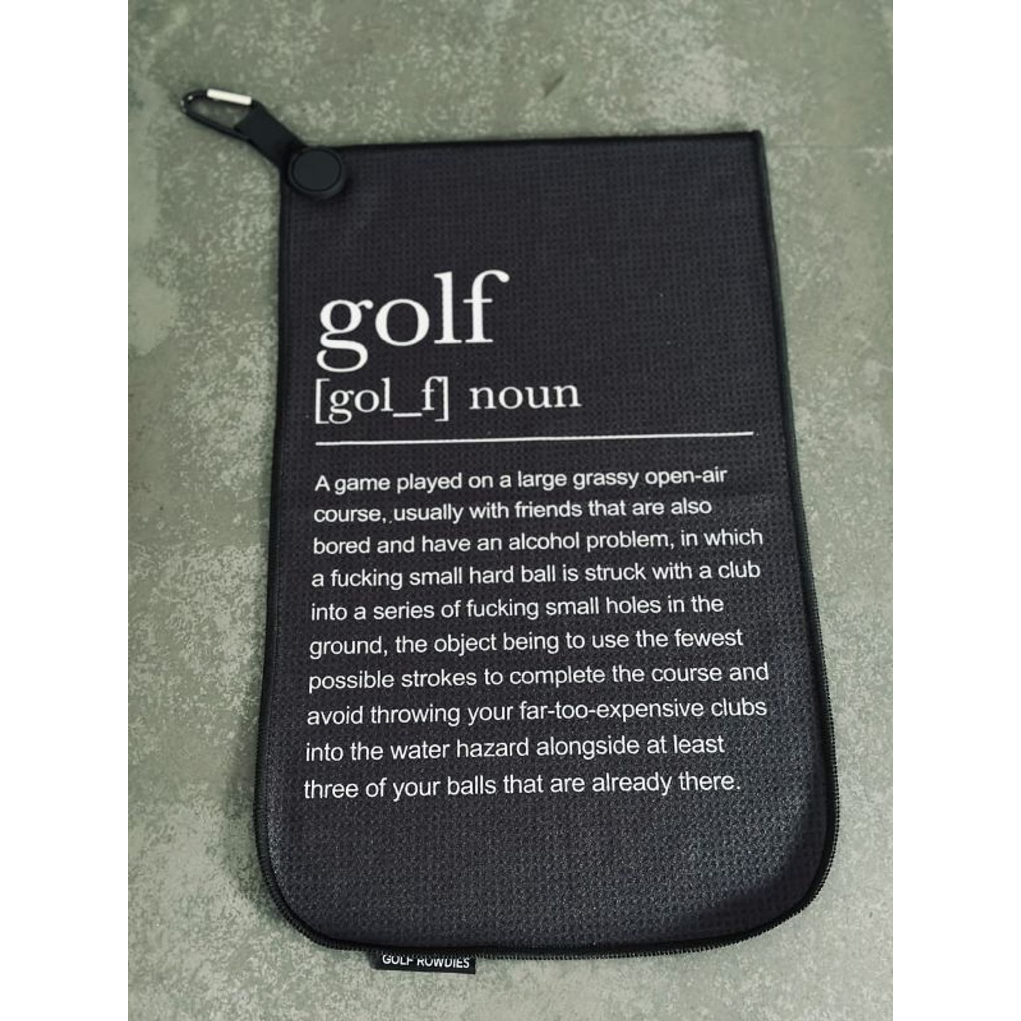Golf Rowdies Golf Definition Schlägertücher