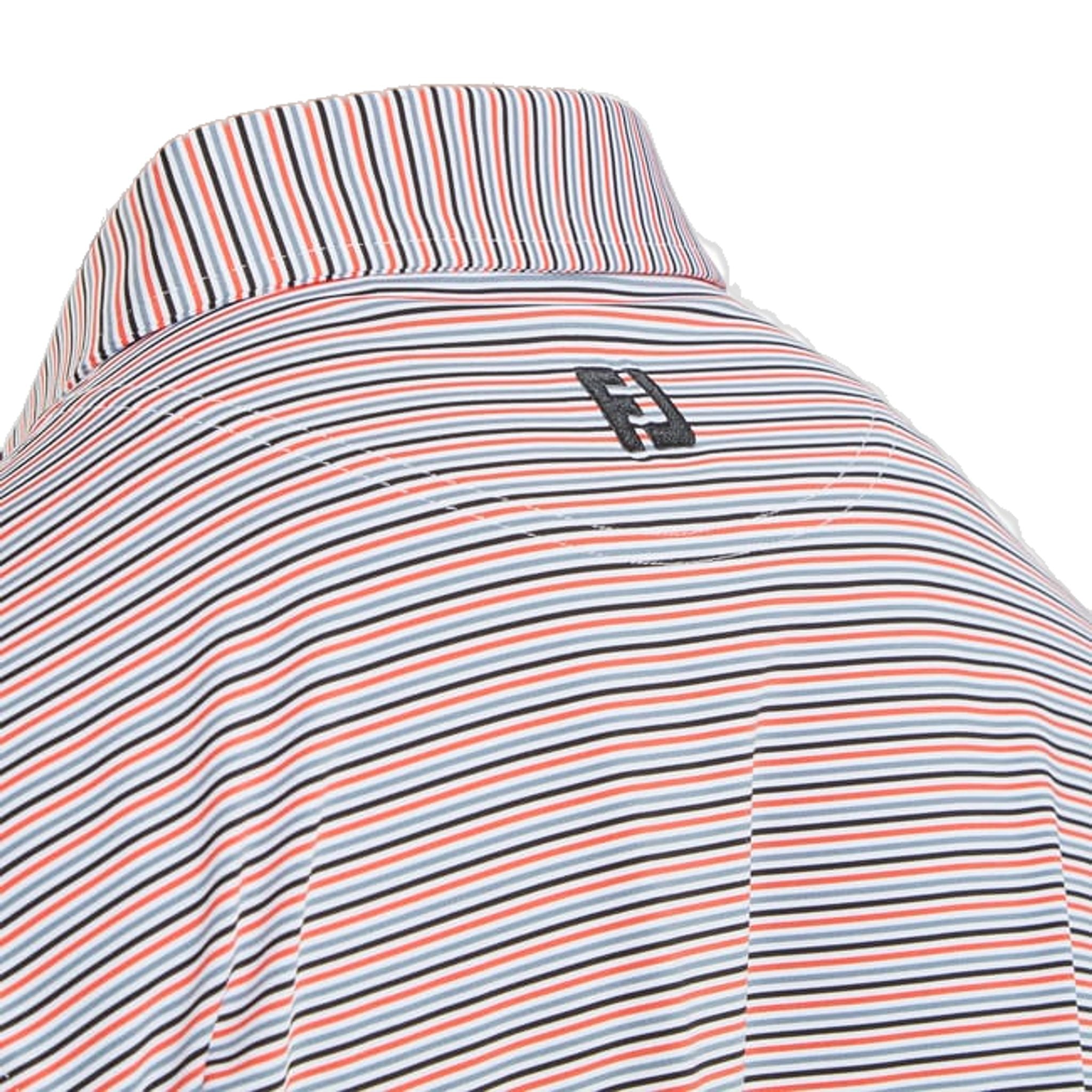Footjoy Balance Stripe Lisle Polo Herren