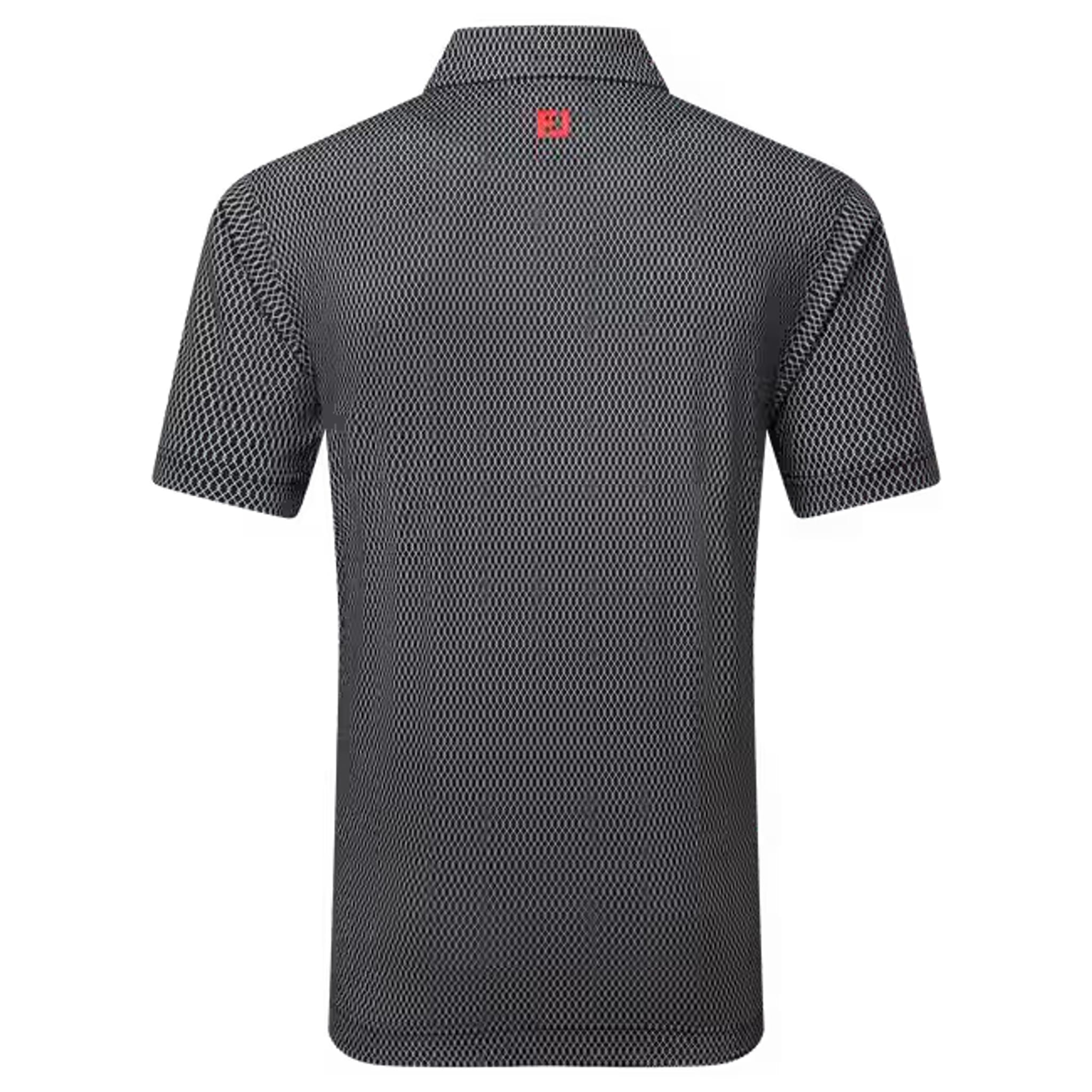 Footjoy Irongate Print Lisle Polo Herren
