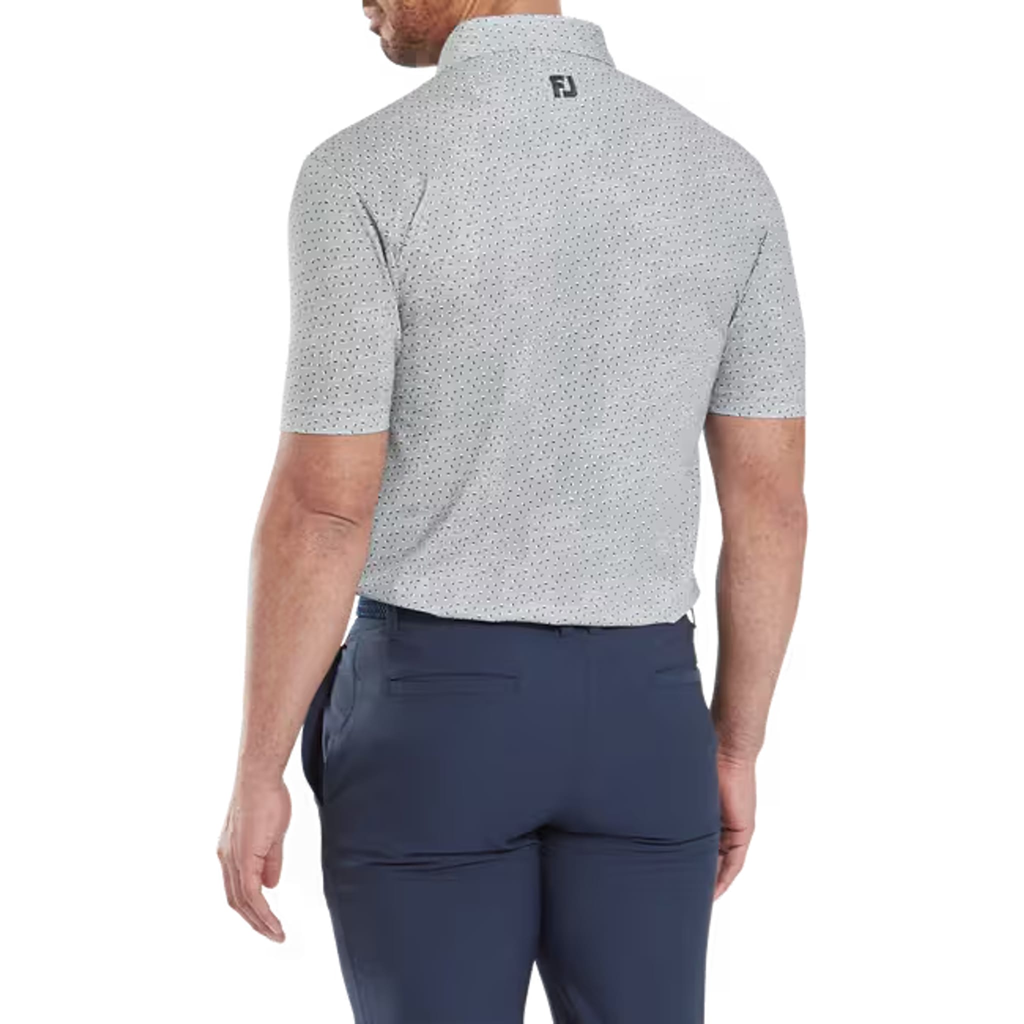 Footjoy Bounce Print Pique Herren