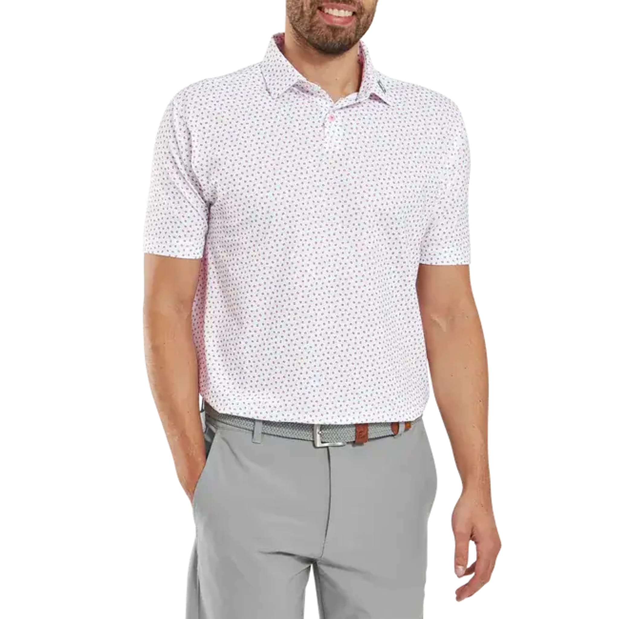 Footjoy Bounce Piqué Polo Herren