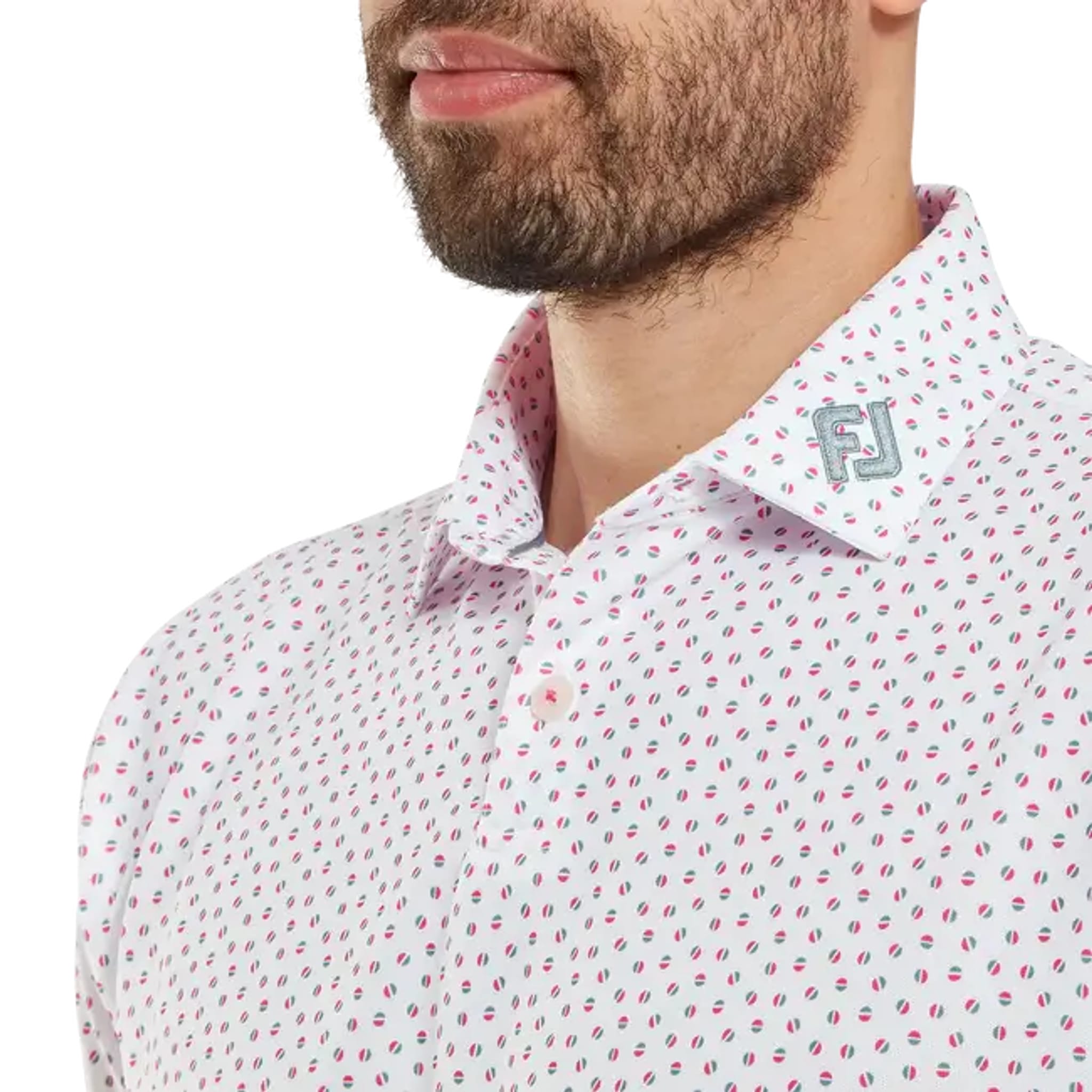 Footjoy Bounce Piqué Polo Herren